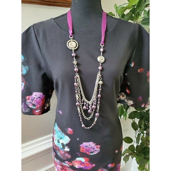 Dr Collection Women's Black Dress 12 - Picture 2 of 16